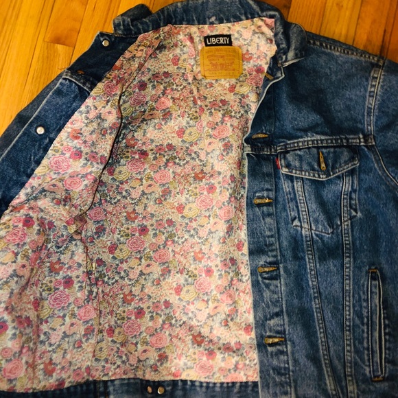 Levis X Liberty Of London Jean Jacket 